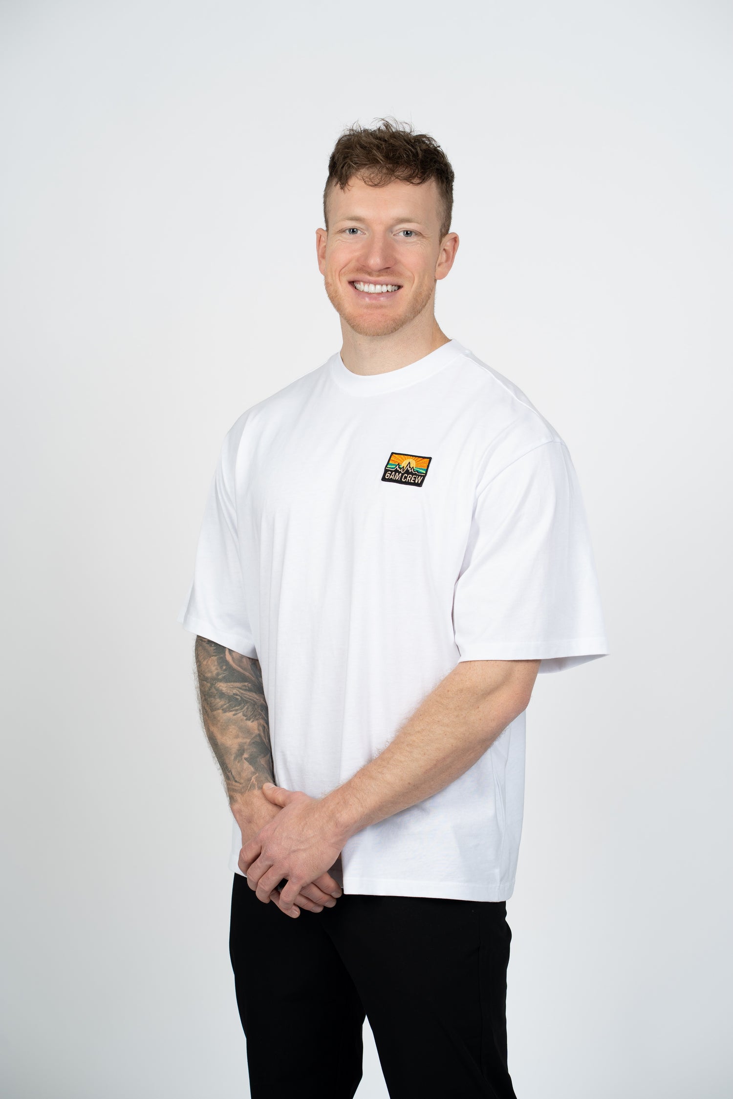 6AM - CREW SHIRT WEISS